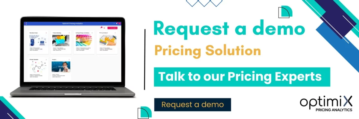 Request a demo or a meeting to talk about your pricing challenges