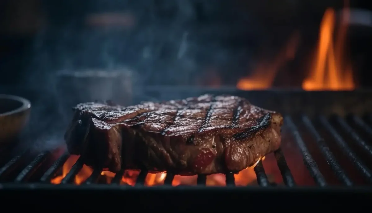 Viande grillée